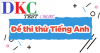 Trắc nghiệm Ngữ Pháp TIẾNG ANH - Số 02 - THAM KHẢO